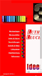 Mobile Screenshot of leuchtreklame-luther.de